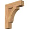 Ekena Millwork Imperial Block Smooth Bracket, Western Red Cedar, 5 1/2"W x 24"D x 28"H BKT06X24X28IMP05SWR - alternate 1